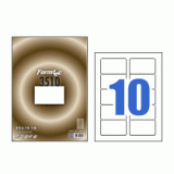 [폼텍] 분류표기용라벨지 LS-3510 100매 (10칸)