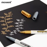 [monami] 모나미 굵은글씨용 네임펜 (금색/은색)