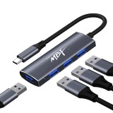 [엠비에프] MBF-CH2031 USB허브 (USB3.0 Type C/4포트/무전원)