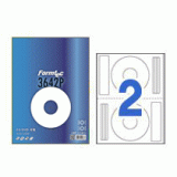 [폼텍] 잉트젯전용 CD/DVD라벨지(20매) IS-3642P