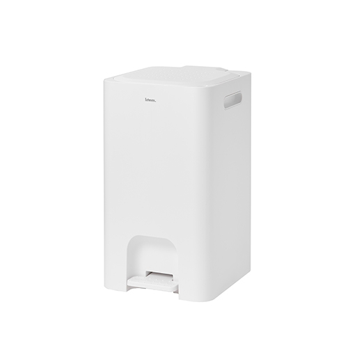 (택배불가)[시스맥스]271718 리템 페달형휴지통20L(쓰레기통) - WH화이트