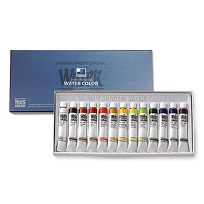 [신한] 전문가용수채화물감/수채물감 7.5ml 13색