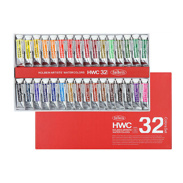 [홀베인] HWC 수채화물감 15ml 32색