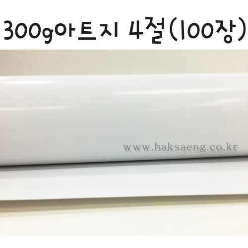 [아드지]300g아트지4절-1포(100장)