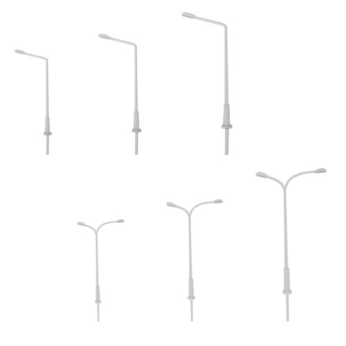 [미니어처]모형재료 - 모형가로등 6종