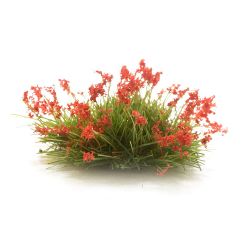 ★주문품★ [모형재료] JWFS773 수풀완제품(레드 꽃군락 RED FLOWERING TUFTS)