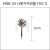 [모형재료]M08-33 나뭇가지D형(150:1) 5cm