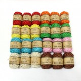 [마끈/노끈] 미니 칼라마끈 세트 마사 (10Mx24개입)