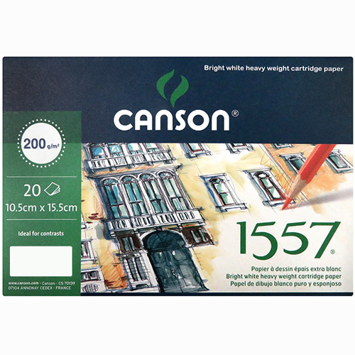 [CANSON] 200g 드로잉 1557 엽서팩 105x155mm 20매입
