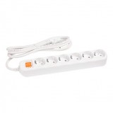 [피스코리아] 멀티탭-접지스위치 6구5M