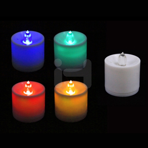 [LED촛불] LED티라이트 4.5cm (4색 칼라)  