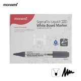 [monami] 모나미 생잉크보드마카 220 둥근닙 12개입