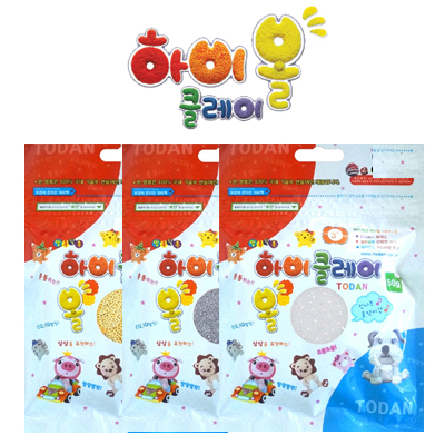 [토단]하비볼클레이/구슬클레이 50g (금,은,오로라)