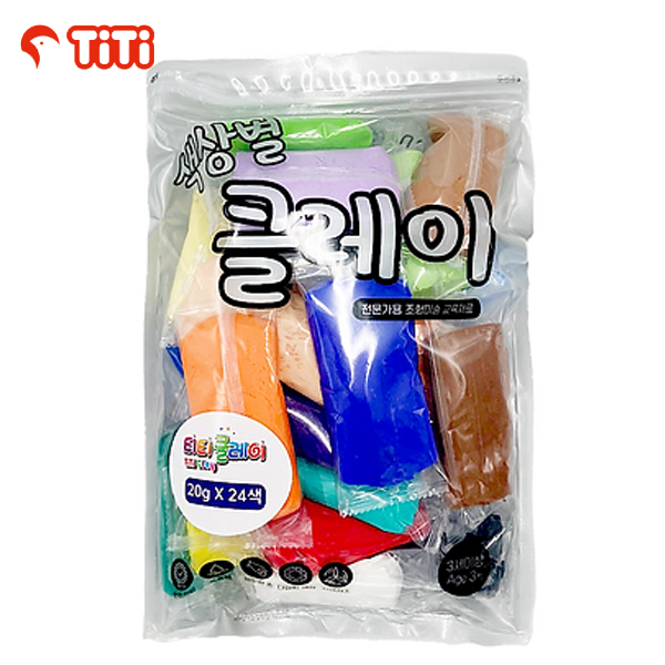 [TiTi]티티 클레이 20g x 24색