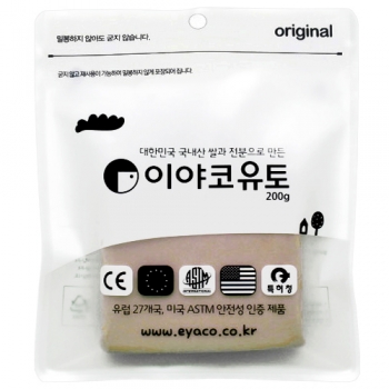 [이야코] 소프트유토/만지락유토/굳지않은점토/친환경유토 200g