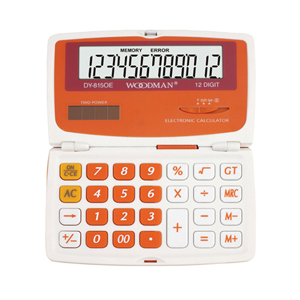 [WOODMAN] 우드맨전자계산기/폴더형계산기/미니계산기/휴대용계산기 815oe