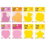 [3M] 모양포스트잇 45매 (76x76)