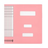 [희망/문화] PP칼라문서화일/PP문서목록화일 분홍 / 10장입