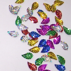 홀로그램스팡글/스팡클/스팽글 (나뭇잎)