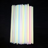 민자빨대 일자빨대 7mm 파스텔혼합색