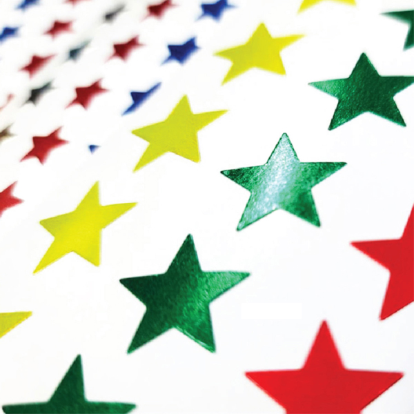 [플로엠] 별스티커 별모양스티커 (유광)