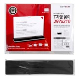 [아크릴꽂이]0432 T자형꽂이A4(사각/가로) - 297x210mm