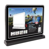 [슬라이딩프레임]투페이스 슬라이딩 카드스탠드A4(가로형)