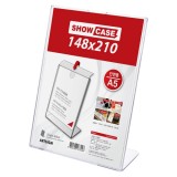 0422 단면쇼케이스A5(L자) - 세로 위로삽입 148x210mm