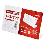 7732 단면쇼케이스B6(가로) - 182x128mm