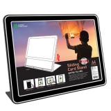 [단면쇼케이스]슬라이딩 카드스탠드A4(가로형)