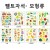 (재고한정) [청양]펠트자석 교육자료 - 모형류