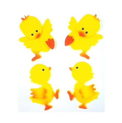 [택배불가][환경소품](재고한정) 스티로폼 - 아기병아리(2개)_20개남음