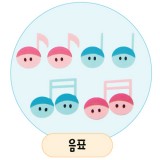 [환경용품]공간꾸미기(펠트소품) - 음표