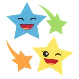 [환경소품]펠트 - 4000웃는별똥별_9개남음