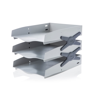 [시스맥스]280063 네오트레이3단(서류받침) - CG쿨그레이