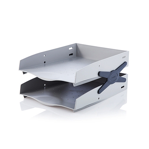 [시스맥스]280060 네오트레이2단(서류받침) - CG쿨그레이