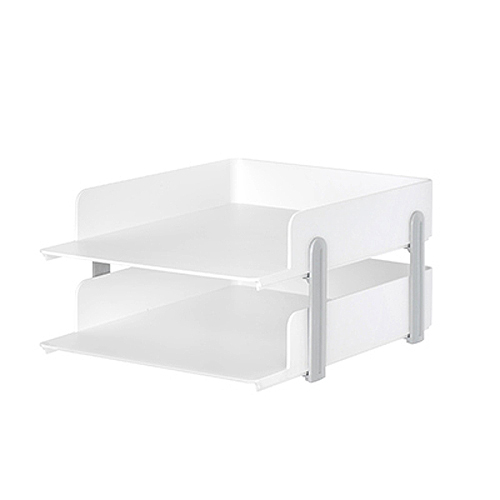 [시스맥스][서류받침]271360 레보트레이2단 - CG(쿨그레이)_1개남음