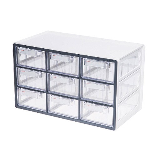 [시스맥스]280228 UP시스템 멀티박스-대형9단(GR그레이)