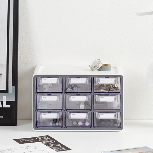 [시스맥스]281155 UP시스템멀티박스-소형9단(GR그레이)