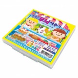 [종이나라]6000 무늬색종이(20색조100매)케이스 150x150mm