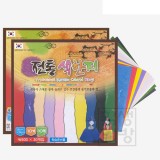[칼라팬시] 500 전통색한지색종이 10색10매 15x15cm box 30봉