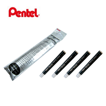 [Pentel] 펜텔포켓브러쉬펜리필/캘리그라피/포켓붓펜리필4본