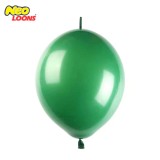 [타이룬풍선/링커룬풍선]15cm꼬리풍선(100개) - 스탠다드 그린(초록)_3봉남음