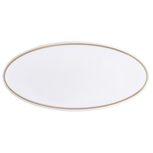 ★주문품★ [아트사인] 4122 반제품 타원호실판(호수판) - 흰색(140*67*5mm)