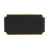 ★주문품★ [아트사인] 4111 반제품 사각호실판(호수판) - 검정(130*67*5mm)
