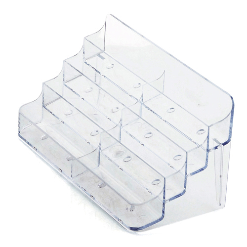 4574 명함꽂이8단(투명)