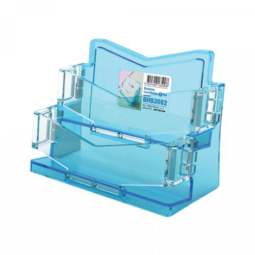 [명함꽂이]4505 아이홀더2단(블루)_6개남음