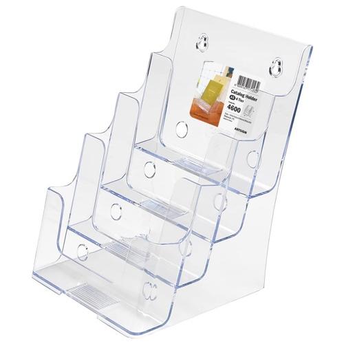 [아크릴꽂이]4600 카탈로그꽂이A5(4단)