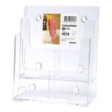 [아크릴꽂이]4578 카탈로그꽂이A4(2단)