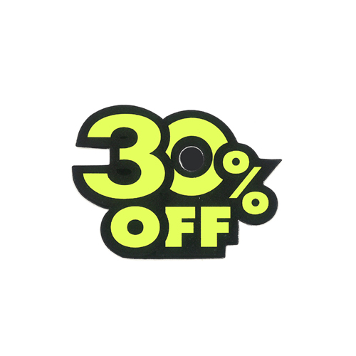 (특가할인)[쇼카드]P08601-4 퍼센트 30%OFF-소(8매)_1개남음